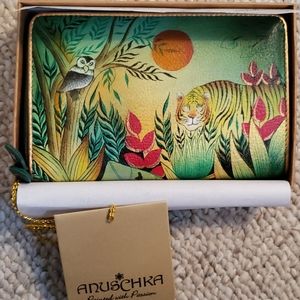 New W/ Tags Anuschka Tiger Wallet